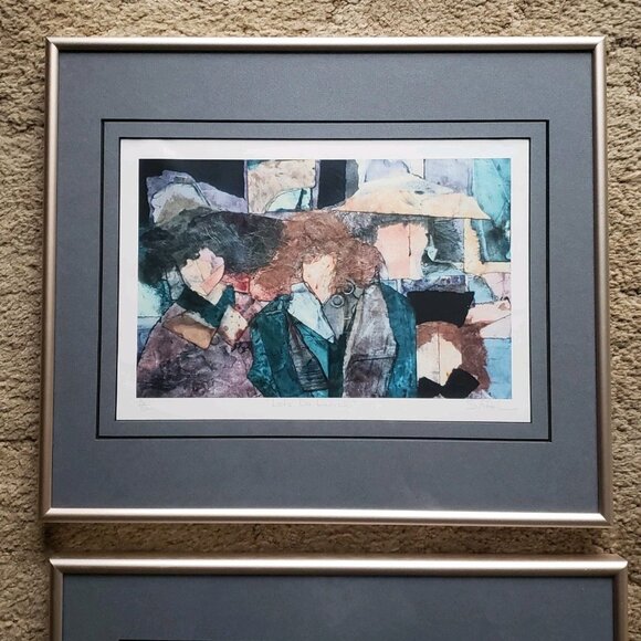 Catherine Heno Suffel Signed/Framed Prints 16 X 20 Cheers Let's Do‎ Lunch 8/500 - Picture 3 of 16